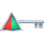 Red-Green Triangle Key