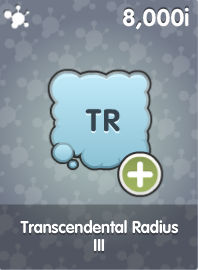 Transcendental Radius III