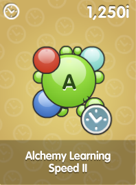 Alchemy Learning Speed II