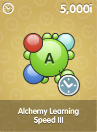 Alchemy Learning Speed III