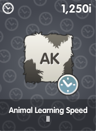 Animal Learning Speed II