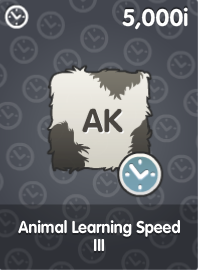 Animal Learning Speed III