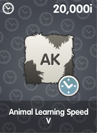 Animal Learning Speed V