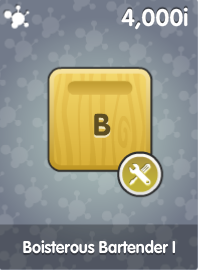 Boisterous Bartender I
